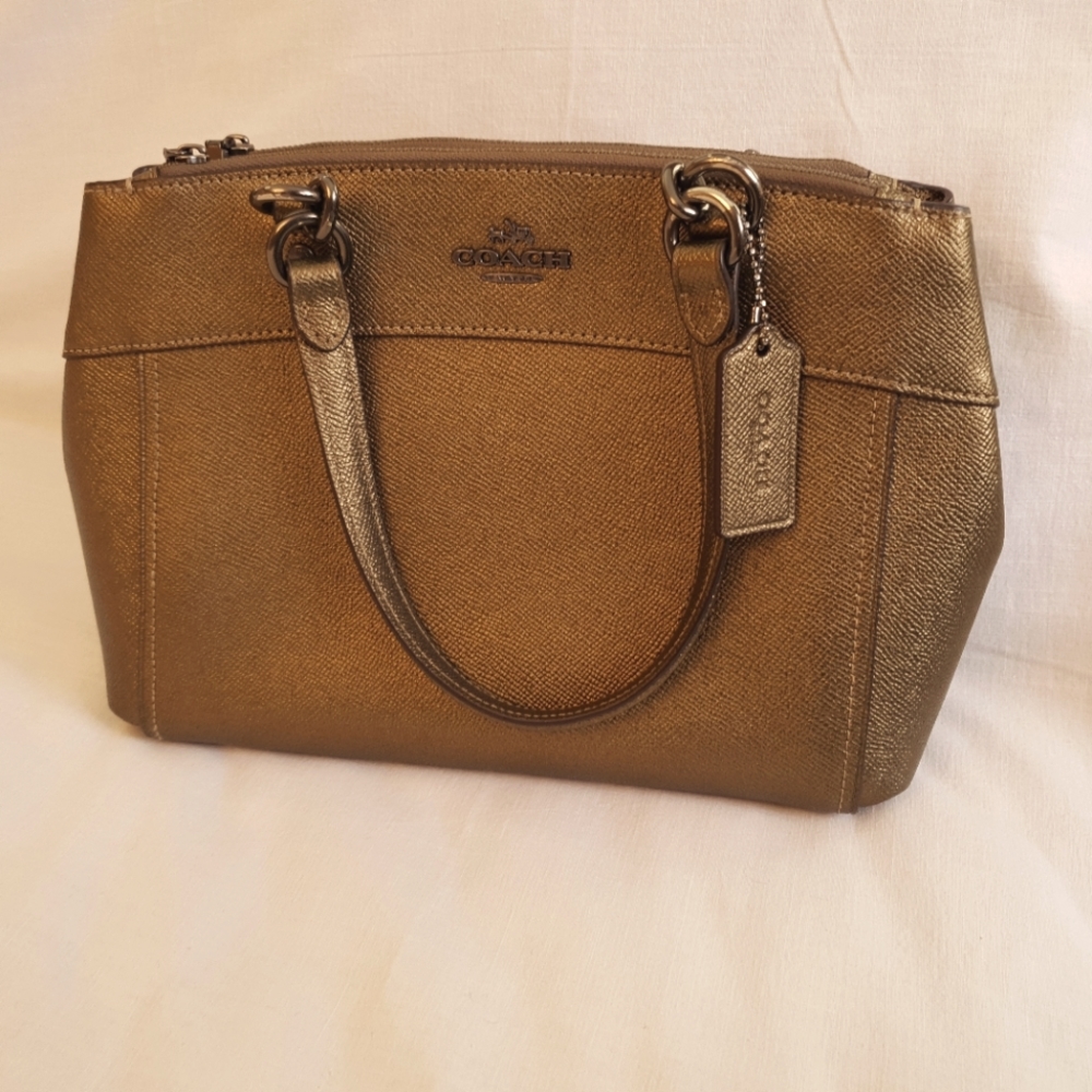 Coach Metallic Crossbody Bag